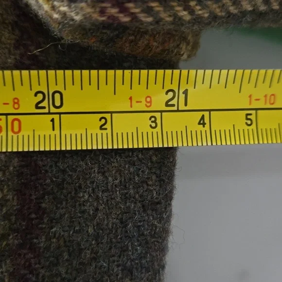 Ralph Lauren Tweed Blazer Elbow Patches Classic Heritage Preppy 14P - Picture 9 of 10